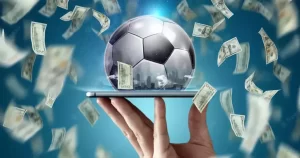 Tela de apostas esportivas no app