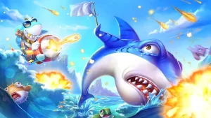 Jogo de pescaria no app